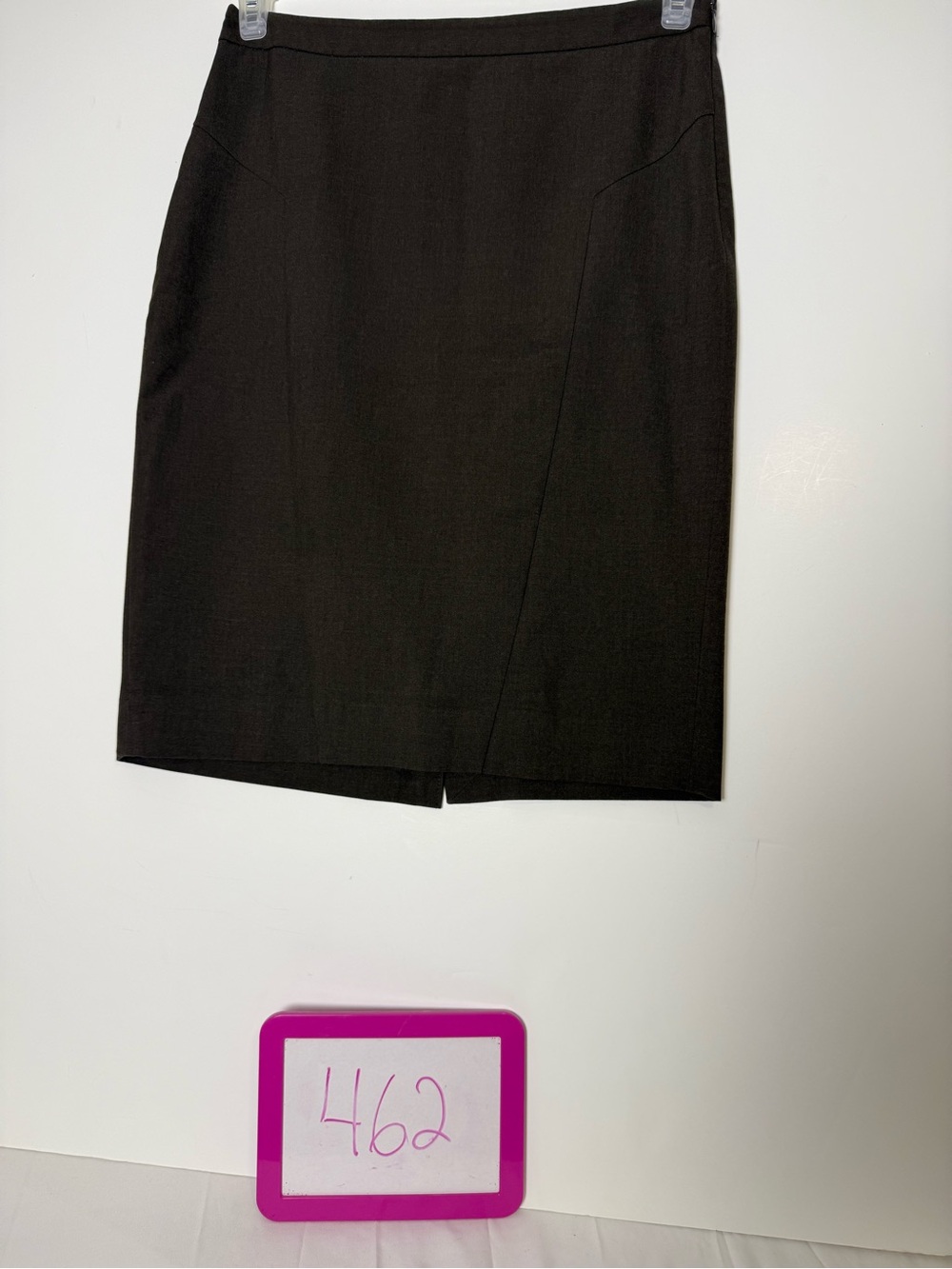 The Limited Brown Pencil Skirt with Front Vent